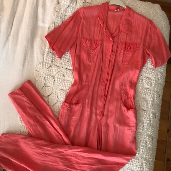 SOLD Gorgeous vintagepink salmon boilersiut - Picture 1 of 5